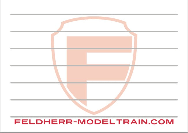 10 Stück Feldherr Adressaufkleber / Label 74 mm x 52 mm